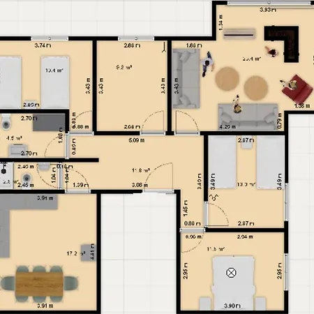 Amplio Piso En Casa Historica En Primera Planta Lägenhet